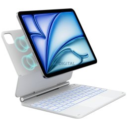 Case Typecase Edge with keyboard for iPad Air 11" 2024/2025 white