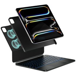 Case Typecase Edge + with keyboard for iPad Pro 13" 2024/2025 carbon fiber