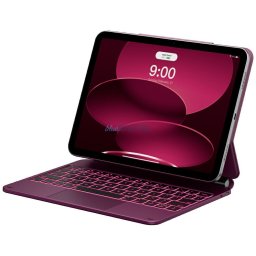 Case Typecase Edge with keyboard for iPad 11" (A16) 2025 / iPad 10.9" 2022 raspberry