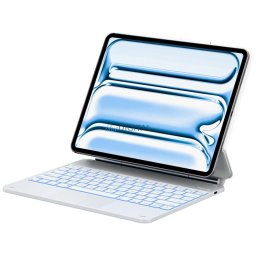 Case Typecase Edge z klawiaturą for iPad Air 13" 2024/2025 white