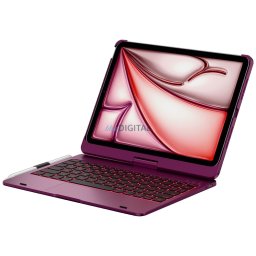 Case Typecase Edge with keyboard for iPad Air 11" M2 2024 / M3 2025 / M4 2026 raspberry