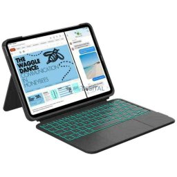 Case Typecase Folio Duo with keyboard for iPad Air 11" M2 2024 / M3 2025 / M4 2026 black