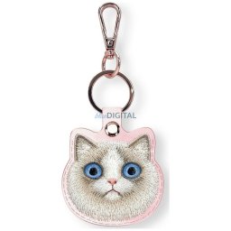 Case Locator Nimmy New Big Eyed Pet 2.0 Cat pink