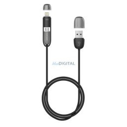 FujiPower kabel Lighting/Micro 1m czarny/black FPCMICROAPLTBLK