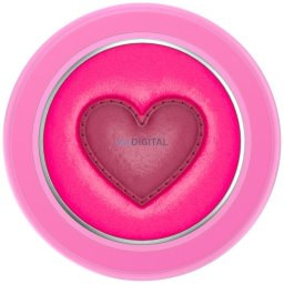 Popsockets Crystal Heart Grip MagSafe phone grip and stand pink