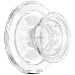 PopSockets Kick-Out Grip MagSafe phone grip and stand transparent