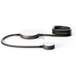 Zens Pro 2 2-in-1 Wireless Charger + Apple Watch Qi2 15W USB-C Charger black