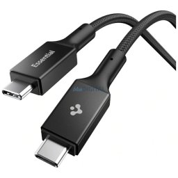Spigen EB10010CC Essential USB-C cable 100W 1m black
