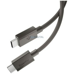 Spigen EB6015CC Essential USB-C 60W 150 cm gunmetal cable
