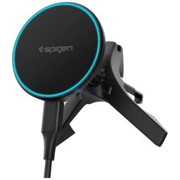 Car mount for air vent Spigen Essential inductive Qi2.15W MagSafe black