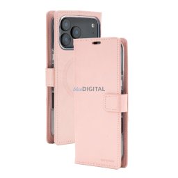 Mercury BlueMoon Diary MagSafe Case for iPhone 17 Pro Max / 18 Pro Max Rose Gold