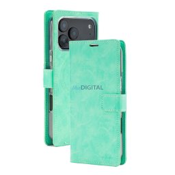 Mercury BlueMoon Diary MagSafe Case for iPhone 17 Pro Max / 18 Pro Max Mint