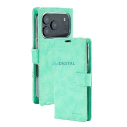 Mercury BlueMoon Diary MagSafe Case for iPhone 17 Pro / 18 Pro Mint