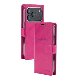 Mercury BlueMoon Diary MagSafe Case for iPhone 17 Pro / 18 Pro Hot Pink