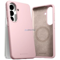 Case Mercury Pure Magsafe Silicone for Samsung Galaxy S26 pink sand