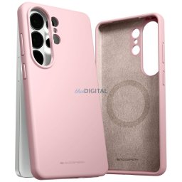 Case Mercury Pure Magsafe Silicone for Samsung Galaxy S26 Ultra pink sand