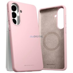 Case Mercury Pure Magsafe Silicone for Samsung Galaxy S26+ pink sand