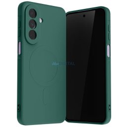 Mercury Semi-Silicone MagSafe Case for Samsung Galaxy A27 Green