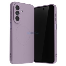 Mercury Semi-Silicone MagSafe Case for Samsung Galaxy A27 Lavender Gray