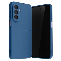 Mercury Semi-Silicone MagSafe Case for Samsung Galaxy A27 Blue