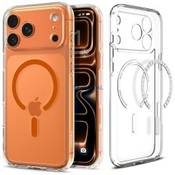 Spigen Ultra Hybrid Mag MagSafe case for iPhone 17 Pro Max orange