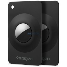 Etui Spigen AirFit do Apple AirTag 1/2 czarny 2szt