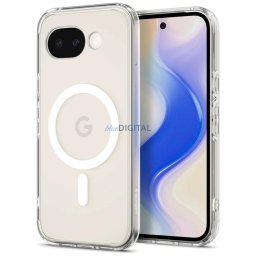 Spigen Ultra Hybrid Mag MagSafe case for Google Pixel 10A transparent/white