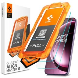 Tempered glass Spigen ALM Glas.Tr Slim AC 2pcs. for OnePlus 15