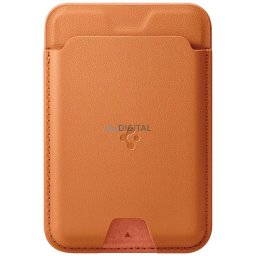 Spigen Valentinus MagSafe magnetic wallet orange