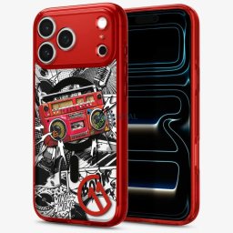 Case Spigen C11 Series Blast Edition MagFit for Apple iPhone 17 Pro red