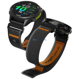 Spigen Athlex Air Quickfit Strap for Garmin 22mm Black Orange