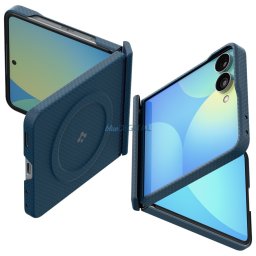 Case Spigen Air Skin Aramid Mag MagSafe for Samsung Galaxy Z Flip8 navy blue