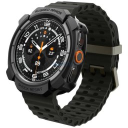 Strap Spigen Rugged Armor for Samsung Galaxy Watch Ultra 2 (2026) 47 mm black