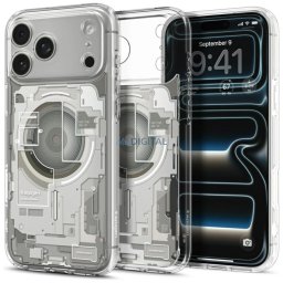 Case Spigen Ultra Hybrid Mag MagSafe for iPhone 18 Pro / 17 Pro zero one titanium