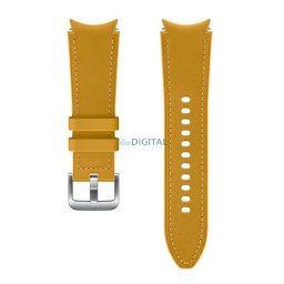 Pasek Hybrid Leather Band SamsungET-SHR88SYEGEU do Watch4 20mm S/M musztardowy/mustard