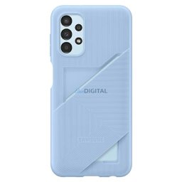Etui Samsung EF-OA135TL A13 A135niebieski/artic blue Card Slot Cover