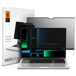 Spigen Safe View privacy screen protector for Macbook Pro 14 2021/2025