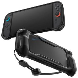 Case Spigen Rugged Armor for Nintendo Switch 2 black