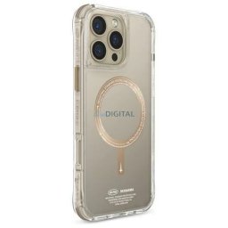Skinarma case Saido iPhone 16 Pro 6.3" Magnetic Charging champagne