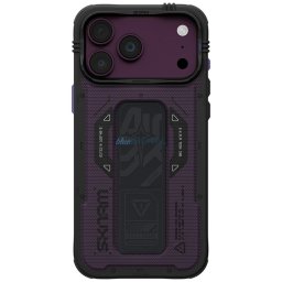 Case Skinarma Phantom MagSafe + Grip Stand for iPhone 18 Pro Max / 17 Pro Max burgundy