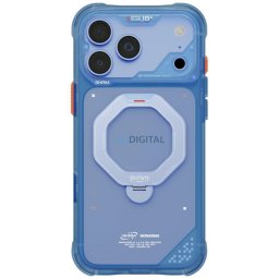 Case Skinarma Saturn MagSafe + Rotating Kick Stand for iPhone 18 Pro Max / 17 Pro Max blue
