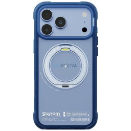 Case Skinarma Atlas MagSafe + Rotating Kick Stand for iPhone 18 Pro Max / 17 Pro Max blue