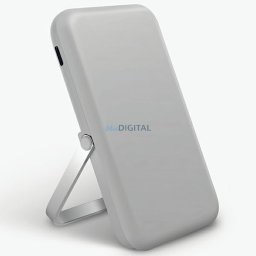 UNIQ Powerbank Hoveo 5000mAh USB-C 20W PD Fast charge Wireless Magnetic jasnoszary/chalk grey