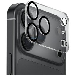 UNIQ Optix Clearshield Frameguard Camera Lens Protector for iPhone 17 Pro Crystal Clear with Applica