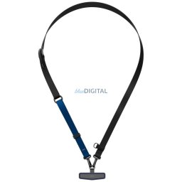 Phone Lanyard UNIQ Vista Flex 2-in-1 black-blue