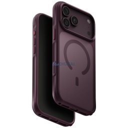 Case UNIQ Veren for iPhone 18 Pro Max / 17 Pro Max Magclick Charging burgundy