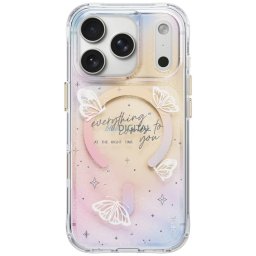 Case UNIQ Coehl Ellie for iPhone 18 Pro / 17 Pro Magnetic Charging prism bloom
