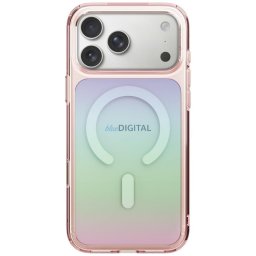 Case UNIQ Coehl Estelle for iPhone 18 Pro / 17 Pro Magnetic Charging pink