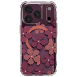 Case UNIQ Coehl Mila for iPhone 18 Pro / 17 Pro Magnetic Charging burgundy