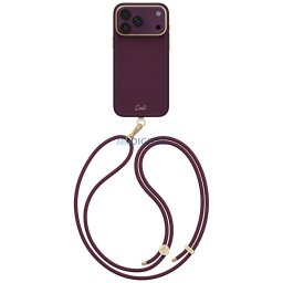 Case UNIQ Coehl Mirelle for iPhone 18 Pro Max / 17 Pro Max Magnetic Charging burgundy